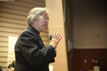 Academician Qian speaking